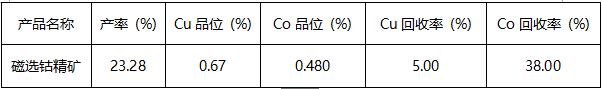 高梯度磁選機選礦分選銅鈷工藝指標.jpg